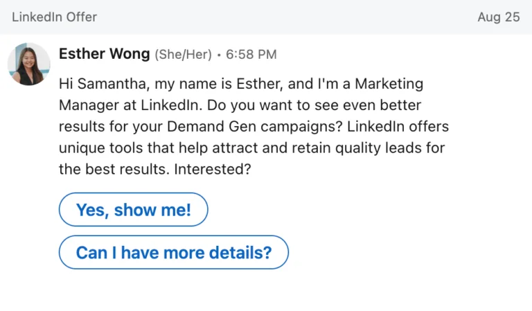 Conversation Ads