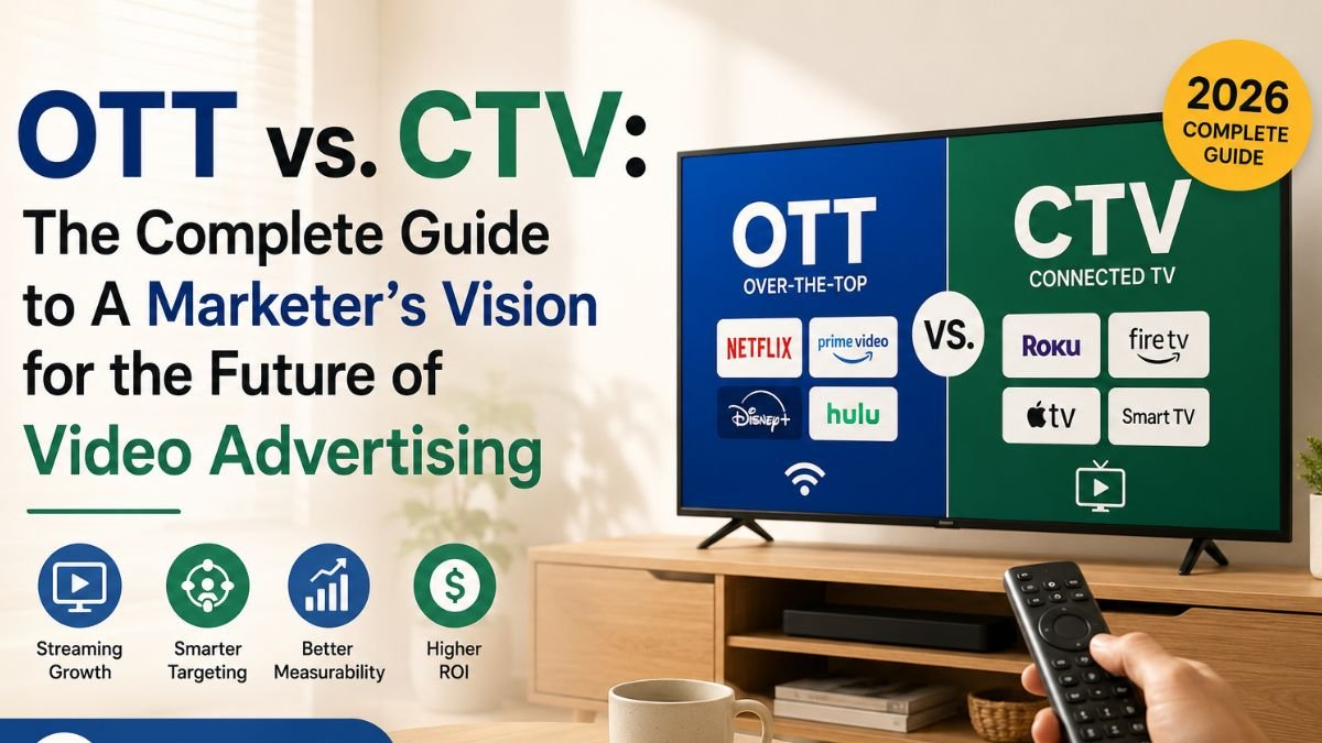 OTT vs. CTV: The Complete Guide to A Marketer’s Vision for the Future of Video Advertising