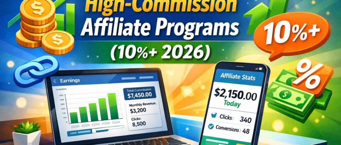 High-Commission­ affiliate­ Programs