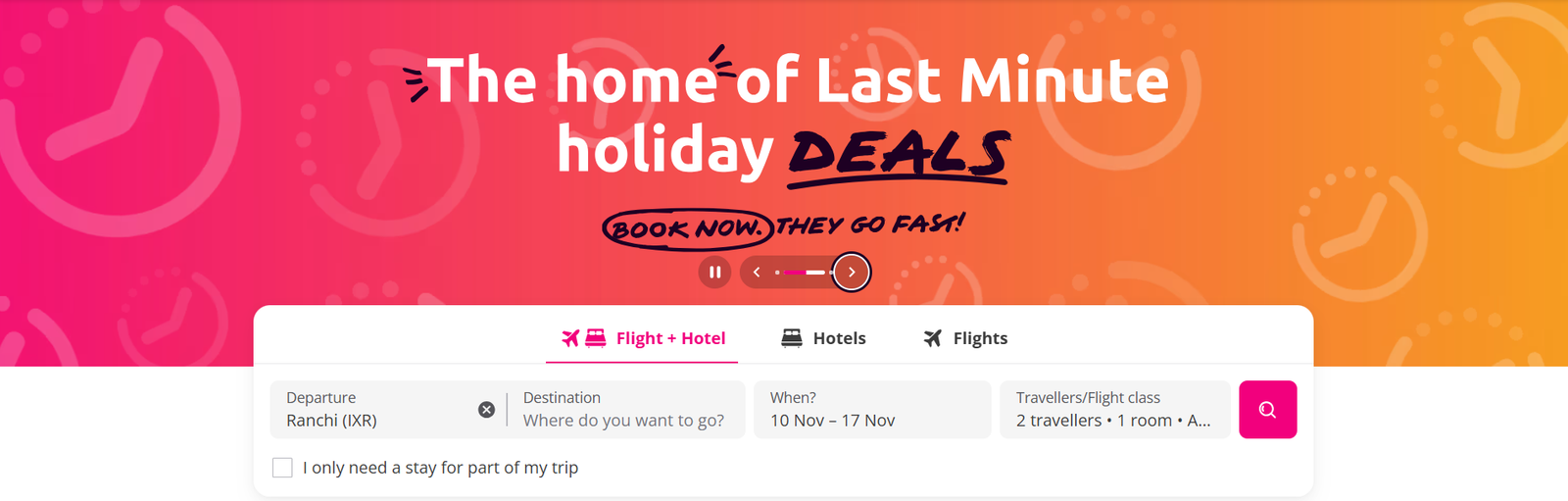 lastminute deals