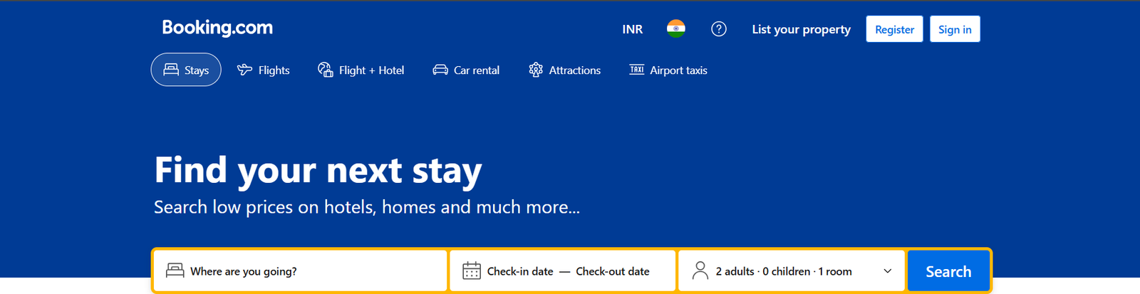 booking deals