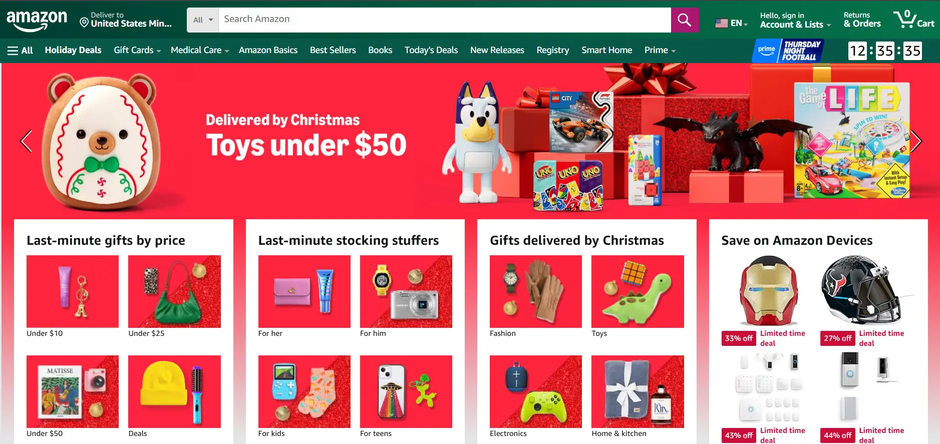 amazon festive celebration