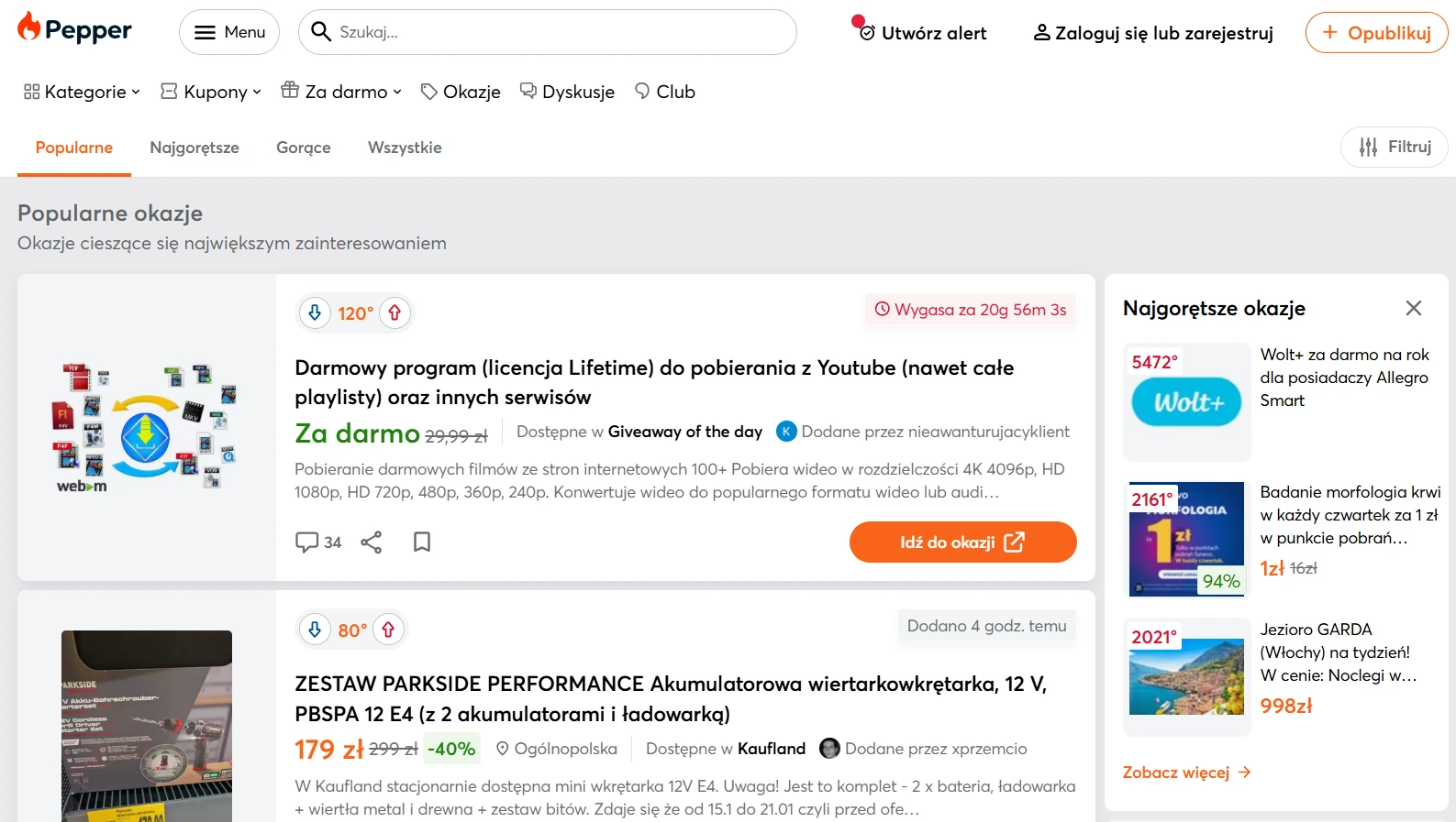 Top 5 coupon sites Poland