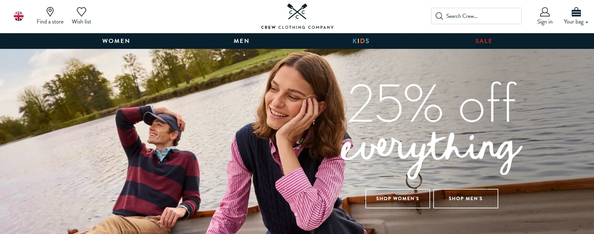 Crew Clothing Deals