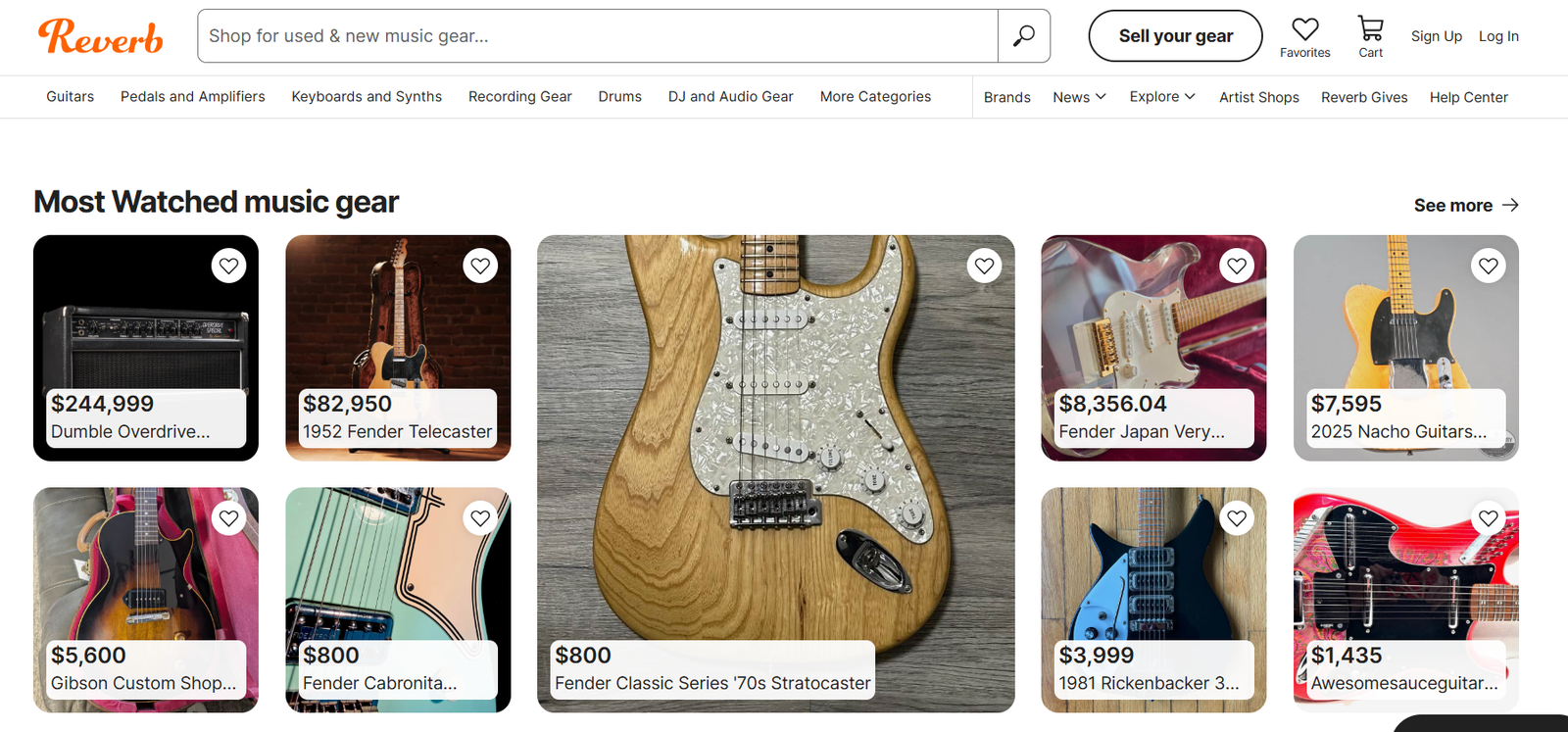 Reverb Deals
