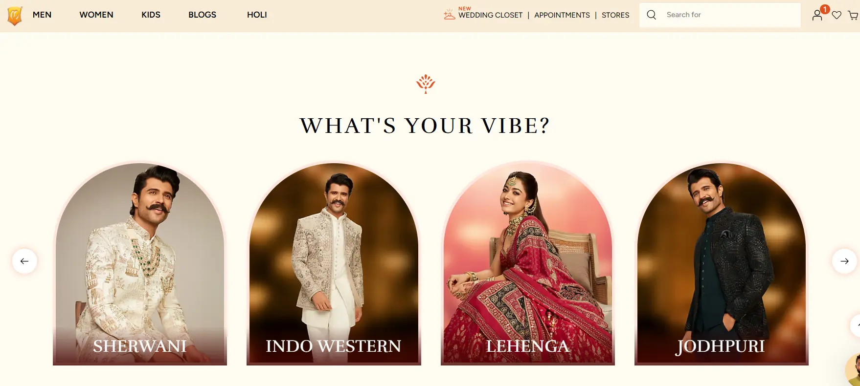 Manyavar deals