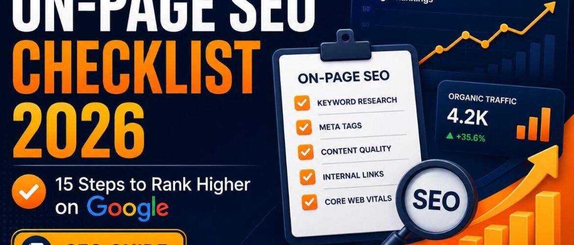 on-page-seo-checklist