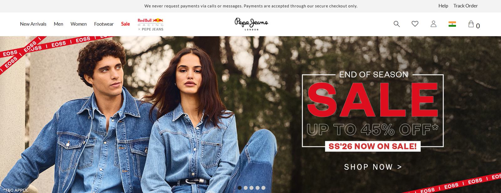 Pepe Jeans End of Season Sale