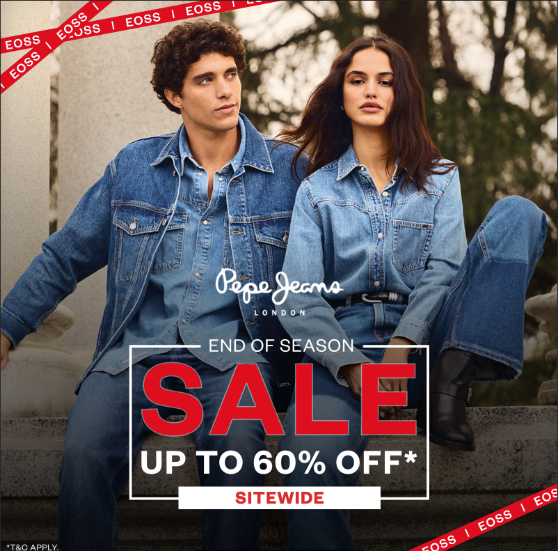 End of Season Sale Apparel and Footwear
