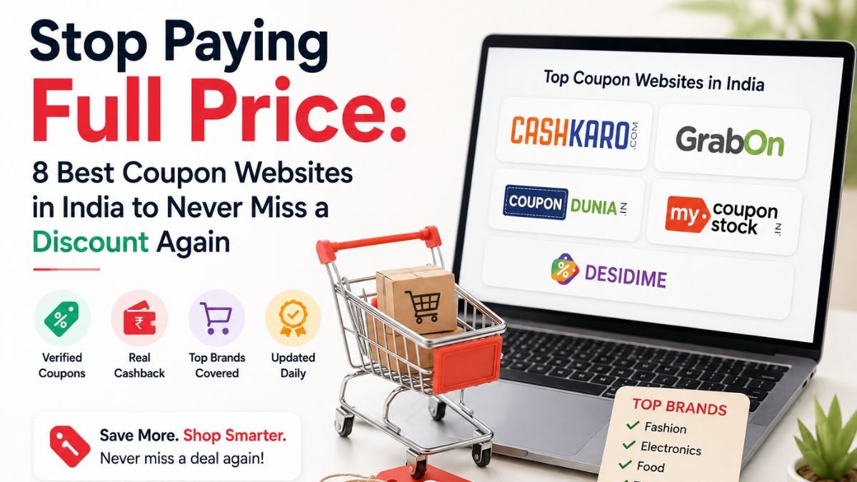Top 8 Best Coupon Websites in India to Never Miss a Discount Again